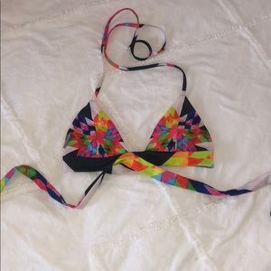 MARA HOFFMAN WRAP BIKINI TOP